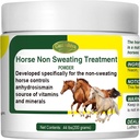 Traitement anti-sweating pour chevaux, promotion d'une régulation de la température saine pour arrêter la sueur, AC, Old, Mare, Gelding, Anhidrose, une journée chaude d'été