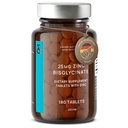 CLAV® Zinkbisglycinat 25mg - 180 Tabletten (6 Monate Versorgung) - Natürliche Zinkergänzung - Vegan Zink Glycinat für Immun- und Hautunterstützung