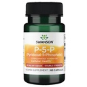 Swanson P-5-P (Pyridoxal-5-Phosphate) Coenzymiertes Vitamin B-6 40 Milligramme 60 Kapseln