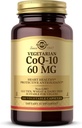Solgar Vegetarische CoQ-10 60 mg - 180 Vegetable Capsules - Schutz Antioxidans - Non-GMO, Vegan, Glutenfrei, Dairy Free, Kosher - 180 Servietten