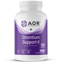 AOR, Strontium Support II, Mineralische Unterstützung für Knochengesundheit, Vegan, Non-GMO (120 Caps)