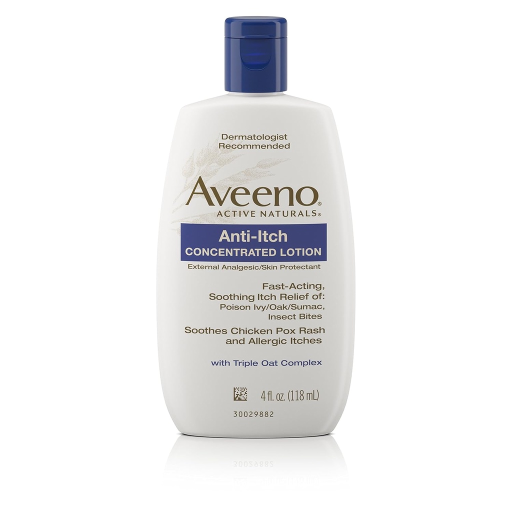 Aveeno Active Naturals Anti-Itch Konzentrierte Lotion - 4 fl oz