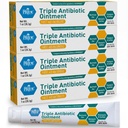 MED Pride Triple Antibiotique Pride Ointment Tube 1 Oz 4-Pack, Premiers soins pour les blessures mineures, les éraflures, les abrasions, avec Zinc, Neomycine, Polymyxine