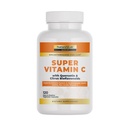 Nature’s Lab Gold Super Vitamin C 1000mg – Immunsystem-Unterstützung – Enthält Bioflavonoids Complex & Quercetin – Non-Acidic, Non-GMO, Gluten Free, Vegan – 120 Kapseln (2 Monate Versorgung)
