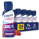 Vergewissern Sie sich COMPLETE Nutrition Shake mit 30g Protein, Immungesundheit Nährstoffe, Schokolade und Erdbeer-Flaschen, Packungen von 24 (10 fl oz)