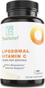 Liposomale VIT C - Immununterstützung w/Ultra-Absorption. 180 Kappen pro Flasche. Potent 1400mg liposomale VIT C Dosis.