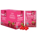 Ener-C Raspberry Multivitamin Drink Mix Powder Vitamin C 1000mg & Elektrolyte mit echten Fruchtsaft Natürliche Energie und Immununterstützung für Frauen & Männer - Non-GMO Vegan & Gluten Free - 30 Count