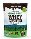 Opportuniteas Grass Fed Chocolate Whey Protein Isolate Powder - 20g Protein Pulver ohne künstliche Süßungsmittel, Hormonfreie Kühe, Non GMO - 5lb