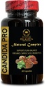Candida PRO Complex - Detox Cleanse for Healthy Flora Balance Support, Oregano Blatt Pulver, Caprylic Acid, Protease, Black Walnut, Wormwood - 1 Flasche