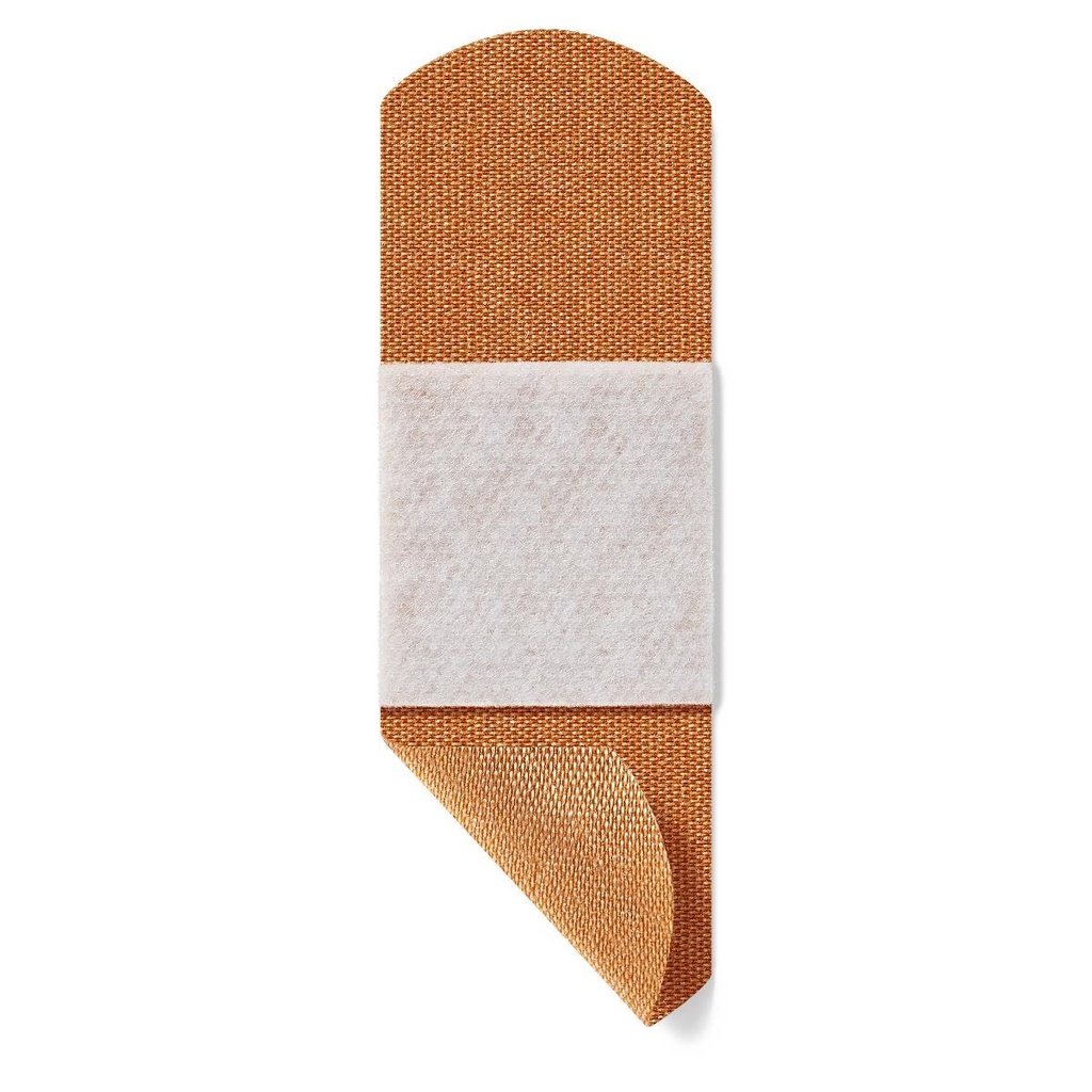 Curad Quick Strip Stoff Klebebänder mit einfachem Anwendung Wrapper, Bandage Größe ist 1 x 3 Zoll, 100 Zähler