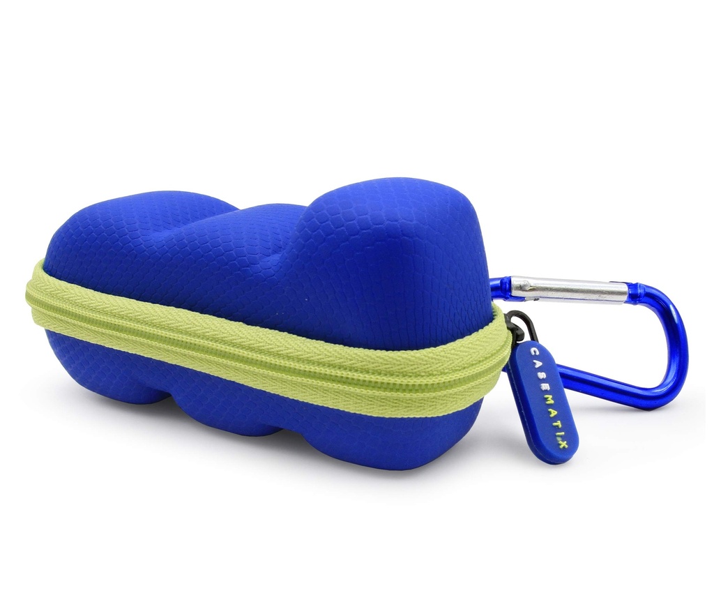 CASEMATIX Asthma Inhaler Case Protects Asthma Holder From Accidental Sprays and Dirt, Includes Blue Green Case Only