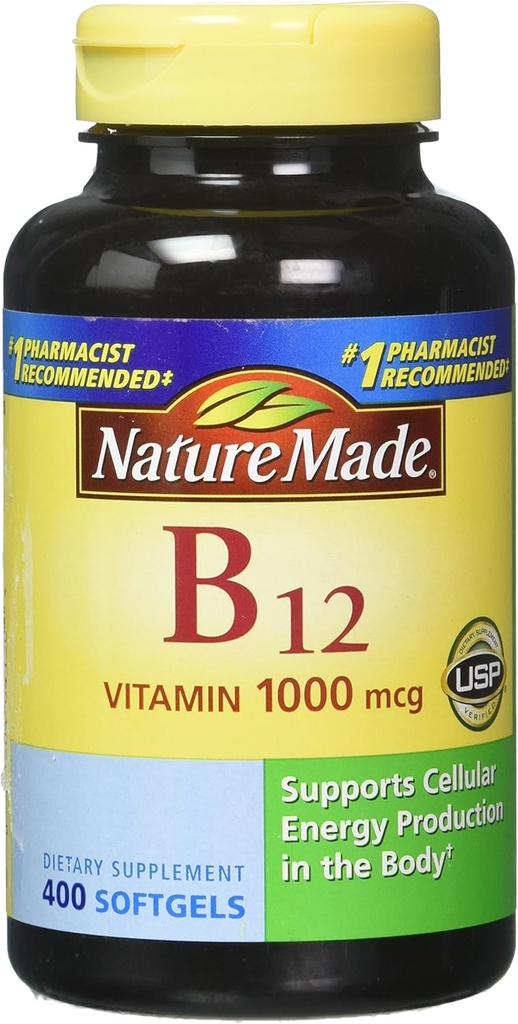 Natur Made Vitamin B12 1000 mcg., 400 Softgels