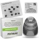 Phonak Cap 4.0 Dome XSmall (0.18 Zoll = 4.5mm) -Genuine OEM Schweiz Ersatz von Sonova, Hörgerät Dome für sehr schmale Ear Größen- 1 Pack / 10 Dome Gesamt
