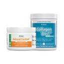 Jigsaw Health Bundle | Adrenal Cocktail, 60 Servierungen (Jar), und Collagen Boost, 30 Servierungen (Jar)