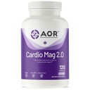 AOR, Cardio Mag 2.0, Unterstützt ein gesundes Herz, Muskelfunktion und Energie, Magnesium Supplement, 30 Portionen (120 Kapseln)