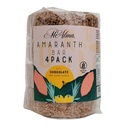 Mi Alma, 4 BAR PACK Amaranth Bar mit Schokolade und Cornflakes PREMIUM, Barra de Amaranto con Chocolate, Super Food, Gluten Free, Gesunde Snacks, 8.4 oz