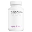 SuperSmart - Centella Asiatica 180mg par jour - Supplément d'extrait de kola Gotu - 90 capsules végétariennes
