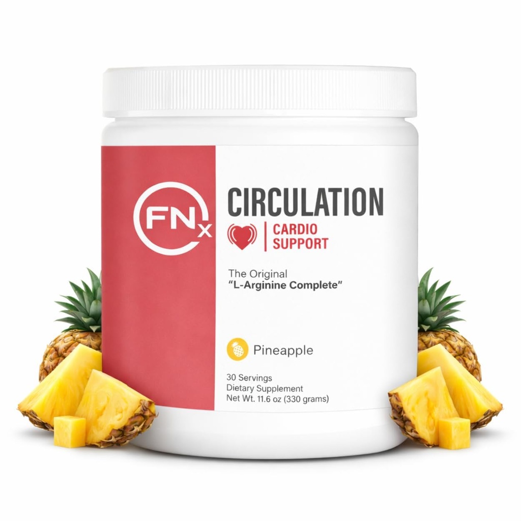 L-Arginin Komplett, Ananas - 5000mg L Arginin, Nitric Oxid Booster, Natürliche Ergänzung, erhöht Energie und Ausdauer