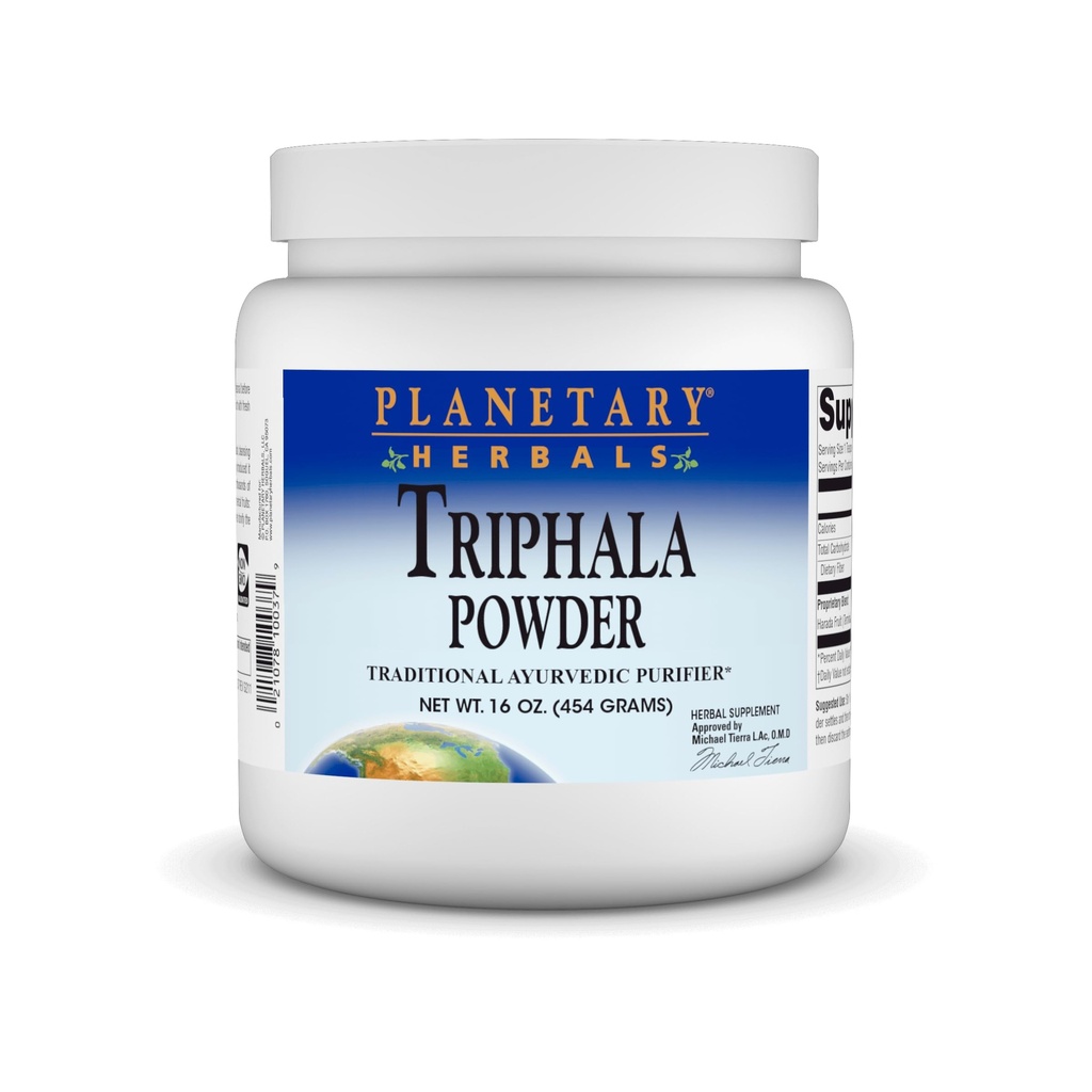 Planetary Herbals: Triphala 16 oz. Pulver