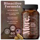 Mehr. Langlebigkeit & Wohlbefinden Liver Support & Cleanse – Potent Extractbasierte Formel mit Antioxidantien und Aminosäuren – Lebergesundheit & Verdauungsbalance – 60 Kapseln (Made in USA)