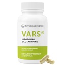 Physician Designed VARS Liposomal Glutathion Kapseln - Patentierte antioxidative flüssige Nahrungsergänzung, Anti-Aging, Entgiftung, Stärkung des Immunsystems, Energiemanagement Hautaufhellung, 60 Zählung