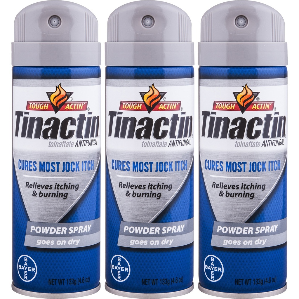 Poudre de pulvérisateur d'imperméabilisation de la tinactine, 4,6 oz. (paquet de 3)