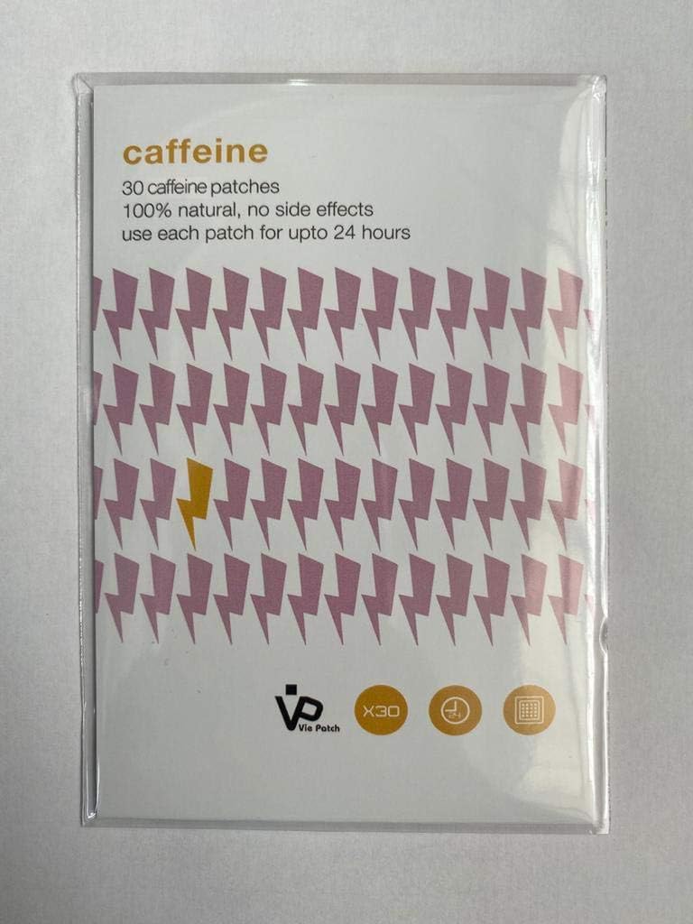 VIE Koffein Patches, 30 Patches, 30 Tage Versorgung