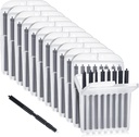 TrelaCo 96 Stück Hörgerät Ohr Wax Guard Filter Cerumen stoppen Reinigungswerkzeug Zubehör Hörgerät Reinigungsset mit Carry Case kompatibel mit Phonak, Widex, Resound Wax Traps, 12 Packs