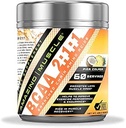Erstaunlich Muskel BCAA 2:1 Verzweigte Aminoketten Säure Ergänzung | 6000 Mg pro Servieren | Pina Colada Flavor | 60 Servietten