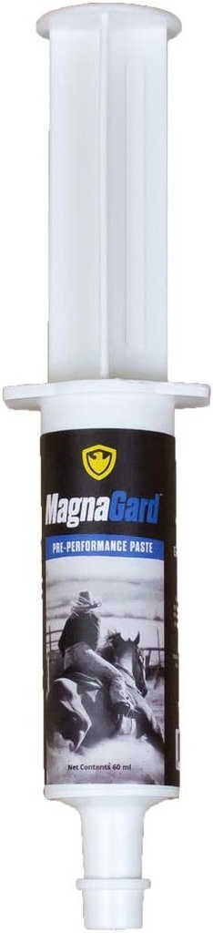 Pre-Performance Paste für Pferde - All Natural Calmer, Säurepuffer, Magenunterstützung w/Electrolytes - 60ml Syringe