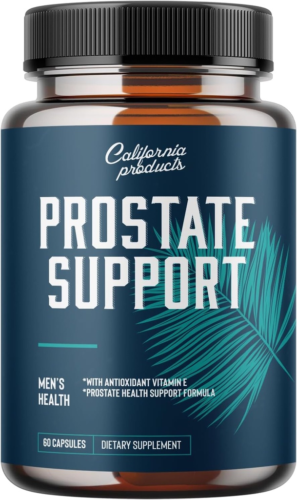 Pygeum and Saw Palmetto Prostate Supplement - Saw Palmetto and Pygeum Bark Prostate Supplements for Men for Urinary Tract Health - Health.