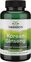 Swanson Korean Ginseng 250 Milligramme 300 Kapseln