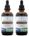 Secrets de la tribu Chanca Piedra Extrait de teinture sans alcool, Chanca Piedra (Phyllanthus niruri) Supplément de teinture aux herbes séchées (2x4 FL OZ)
