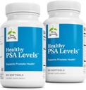 Terry Naturally Healthy PSA Levels - Nahrungsergänzungsmittel für gesunde Prostata und Hormon Balance Unterstützung - Kräuterergänzung mit Curcumin, Turmeric Essential Oil & Grape Seed Extract - 60 Softgels