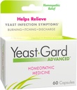 YeastGard Advanced Homeopathic Remedy Capsules - 60 count Bottle