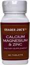 Trader Joe's Calcium Magnésium & Zinc 60 Comprimé
