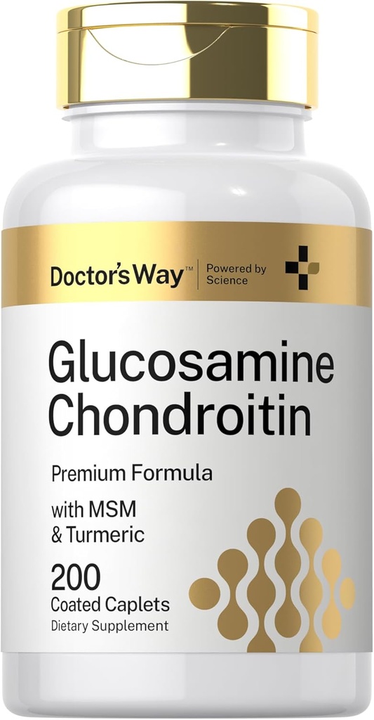 Doctor's Way Glucosamine Chondroïtine MSM Turmeric.