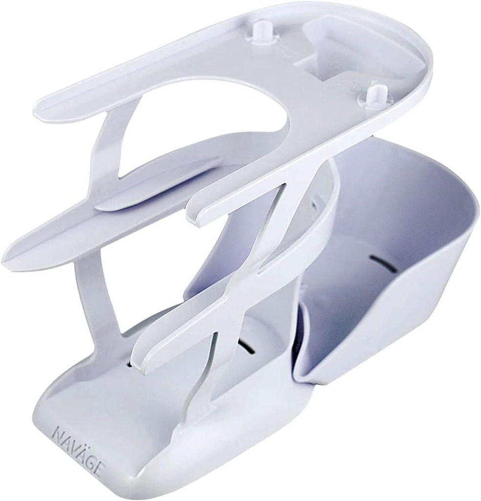 Navage Countertop Caddy - Speicher Caddy Organizer für das Navage Nasal Bewässerungssystem - 3-Tier Nasenreinigung liefert Organizer mit abnehmbarem Tray - Kunststoff Caddy Only - Nasal Care Zubehör