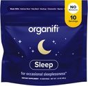 Organifi Sleep - Schlafunterstützung mit Valerian Root, Lavender, GABA und L-theanine - No Melatonin - Beruhigend und entspannend Nachtgetränk - No Gluten, Dairy oder Soy