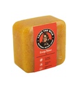 TAME THE WILD Orange Walnuss Bart Seifenbar - 5 oz Ausblättern Bart Wash and Face Scrub - Shea Butter and Coconut Oil Cleanser - Hydrating Grooming Soap - Geschenke des Vaters