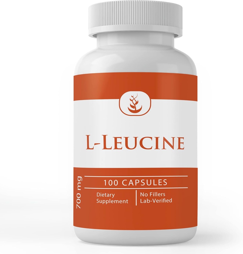 PURE ORIGINAL INGREDIENTS L-Leucin, (100 Kapseln) Immer rein, keine Zusatzstoffe oder Füllstoffe, Lab Verified