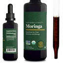 Global Healing Center - Bio Moringa Oleifera Extrakt Flüssigkeitstropfen, Moringa Ergänzung-Vegan aus Baum Blätter-Max Absorption von Vitaminen und Mineralien- Mehr Potenz als Pulver Form (2 Fl Oz)