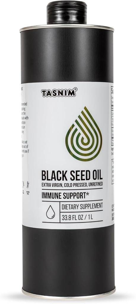 Huile de graine noire de Tasnim (35.27 fl oz)