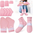 SuzziPad Chaussettes et gants de thérapie à froid pour la chimiothérapie, Chemo doit avoir pour les femmes et l'homme, idéal pour apaiser les mains et les pieds, S/M