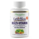 Paradise Herbs Earth's Blend Once Daily Multivitamin with Iron, 48 Organic Superfoods, Probiotics, Antioxidants, Vitamins A, B12, C, D, K2, 120 Capsules