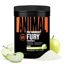 Poudre de pré-entraînement pour les animaux - pomme verte, 350mg caféine, BCAA Acides aminés, 2g Beta Alanine, Citrulline & Tyrosine, Énergie, Focus, Force, Endurance, Pré-entraînement pour les hommes et les femmes, 20 portions