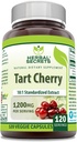 Herbal Secrets Tart Cherry 10:1 Standardisierte Extrakt Ergänzung | 1200 Mg pro Servieren | 120 Veggie Kapseln | Non-GMO | Gluten Free | Made in USA (1 Pack, 120 Count)