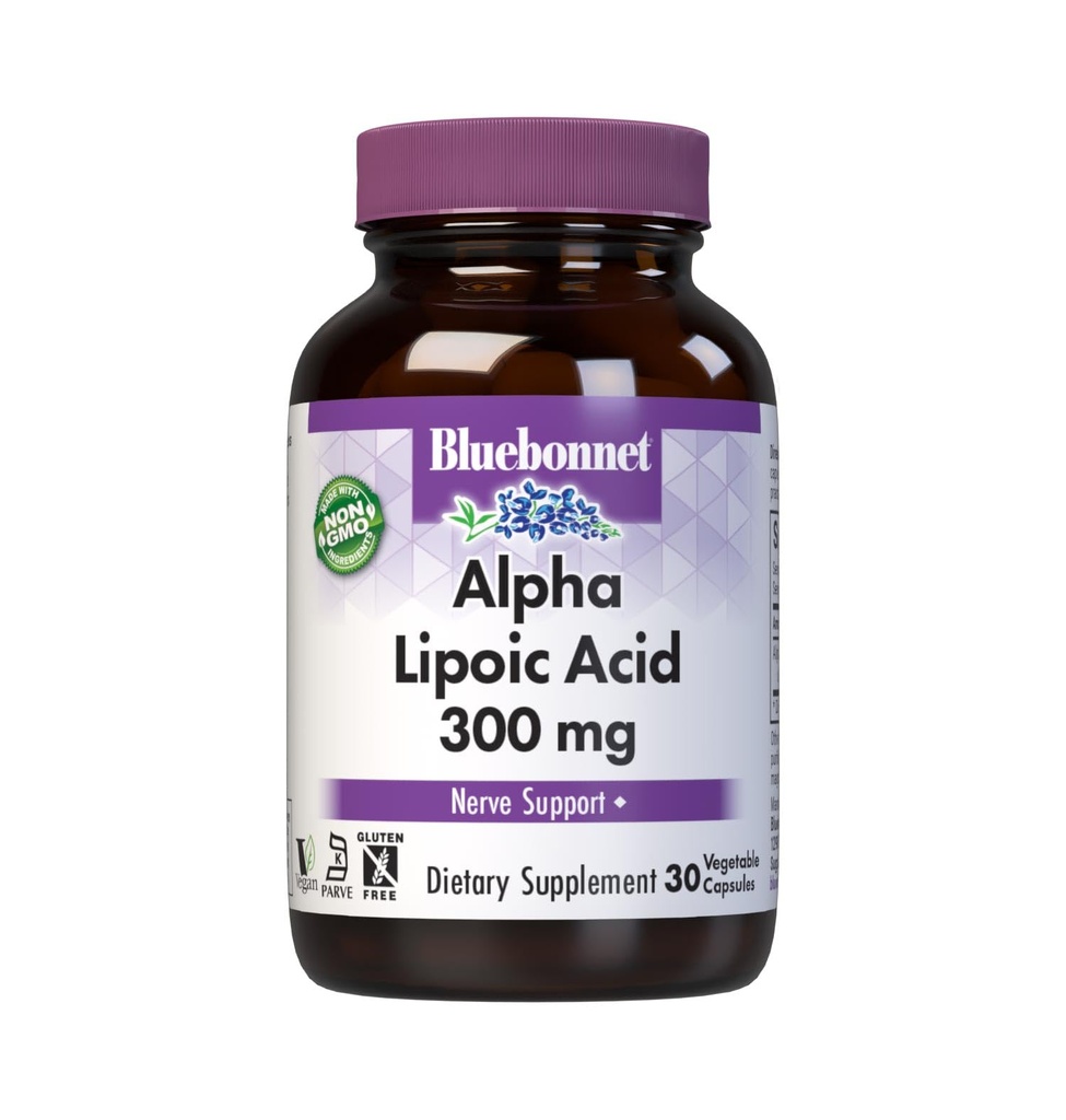 ACIDE LIPOIQUE DE BLUEBONNET ALPHA 300 mg