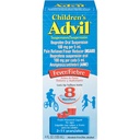 Advil des enfants soulagement de la douleur et réducteur de la fièvre, Ibuprofène des enfants remède de soulagement de la douleur liquide, fruits - 4 Fl Oz