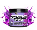 Rogue Energy Drink Powder for Long Gaming Hours - Gaming Energy Powder for Mental Focus - Sans sucre et sans gluten - Supplément de jeu avec caféine et vitamines - Fabriqué aux États-Unis (Grape Popsicle - 30 portions)